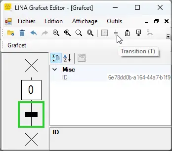 Transition sous étape 0